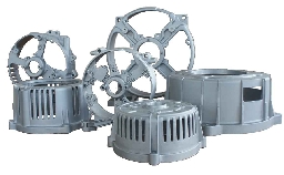 Bracket and cover for power generator Logo