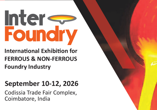 Inter Foundry 2026: Now Powered by GIFA, METEC, THERMPROCES, NEWCAST